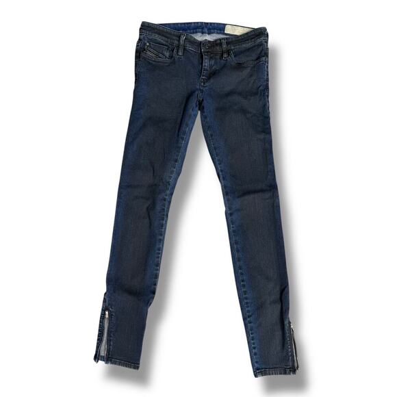 DIESEL  Skinzee-Low-Zip Jeans 084MB  sz 27 L29 - Picture 1 of 12